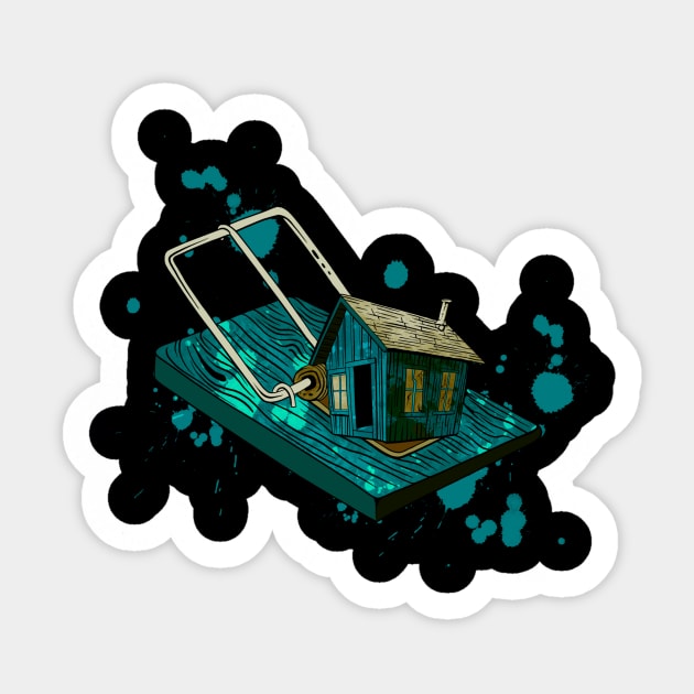 Trap Sticker by SMSVISUS